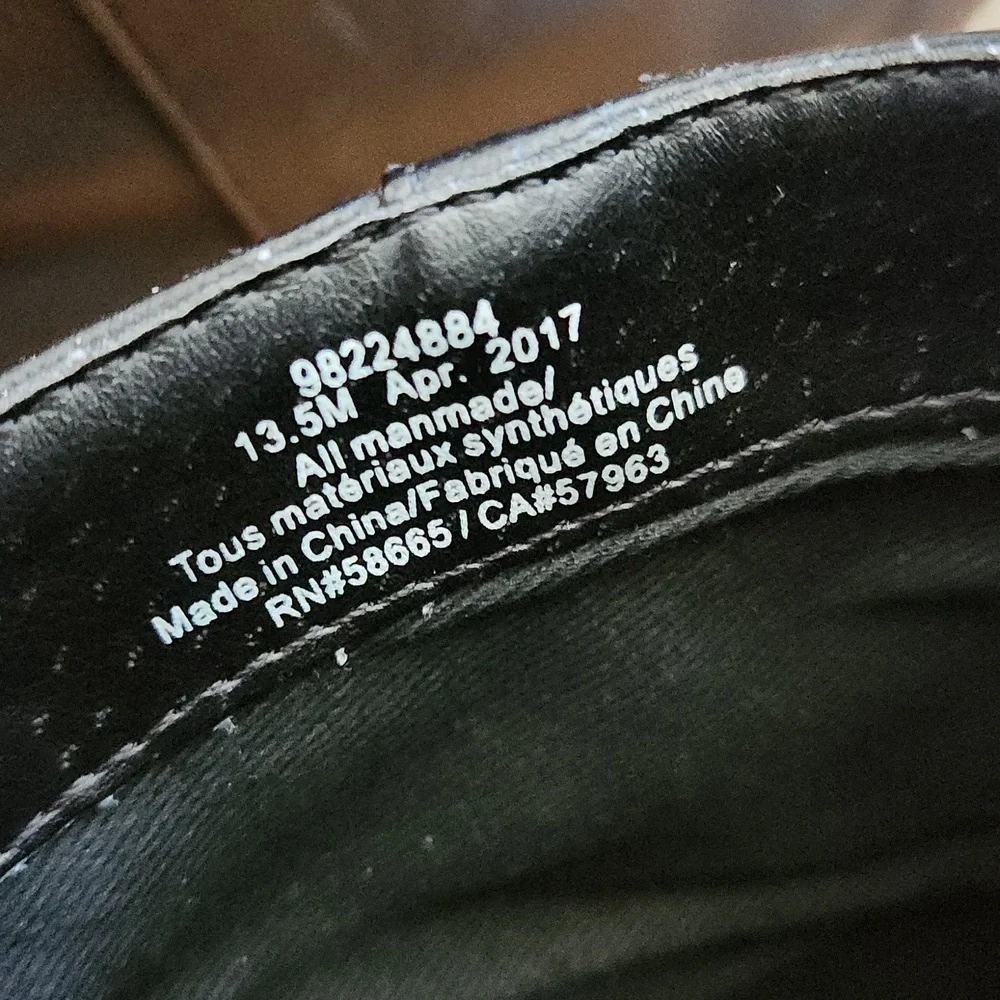 Tucker + Tate Black Ankle Boots - Picture 4 of 5